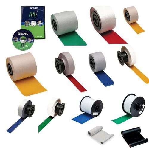 Pipe Marker Starter Package Brady 105088 MiniMark Industrial Label Printer Pipe Marker Starter Package Brady 105088 MiniMark Industrial Label Printer
